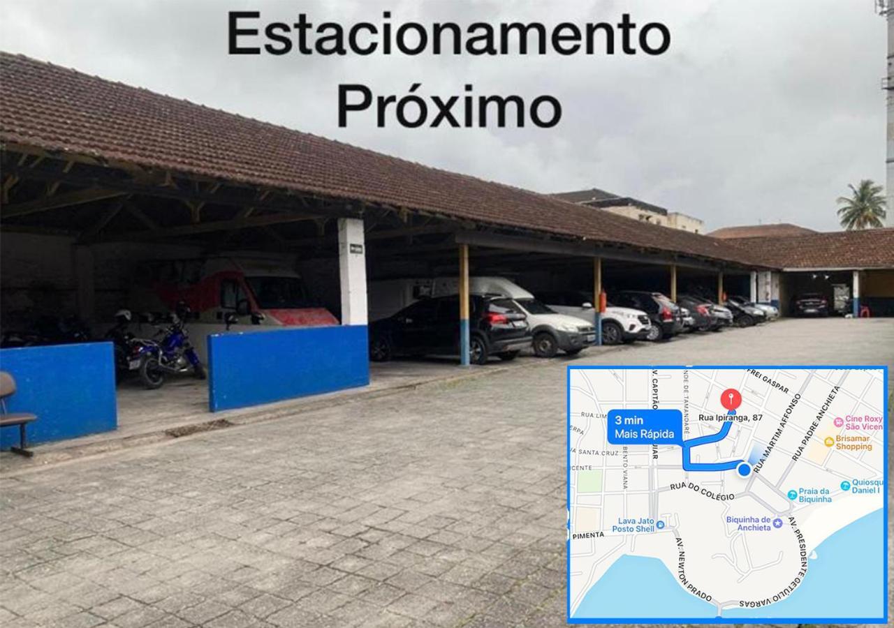 Hotel E Pousada Areia Da Praia São Vicente Exterior foto
