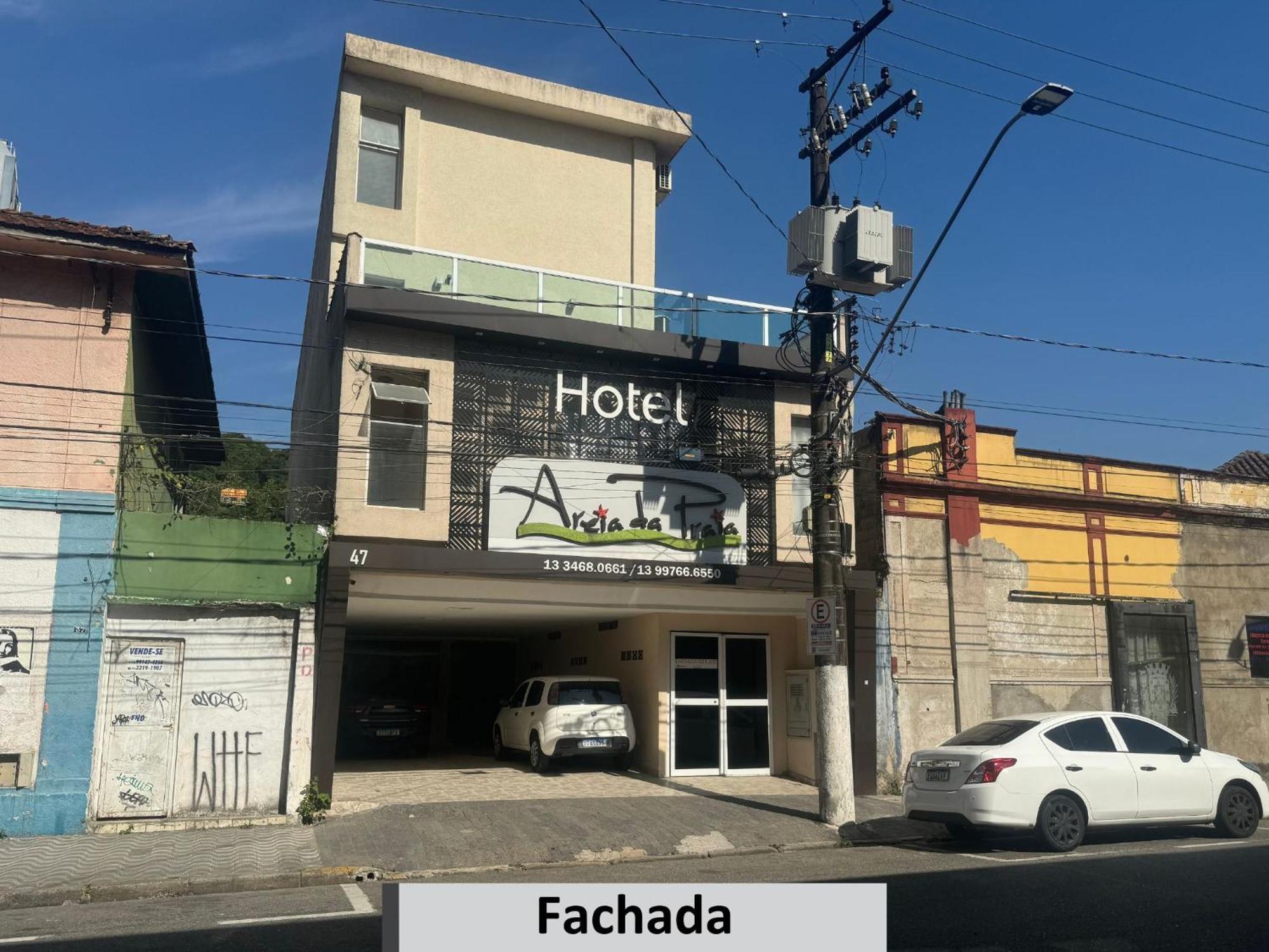 Hotel E Pousada Areia Da Praia São Vicente Exterior foto